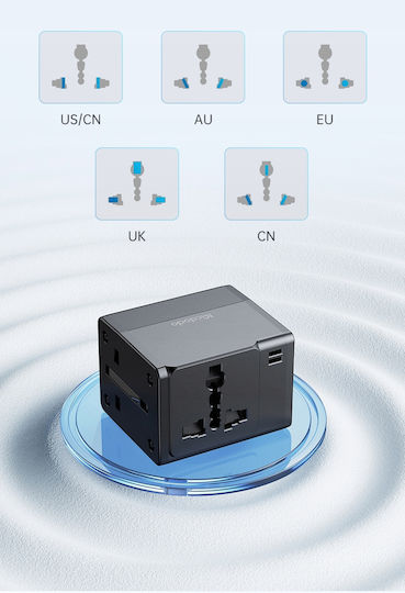 Mcdodo Adaptor Priză de la Universal în Universal