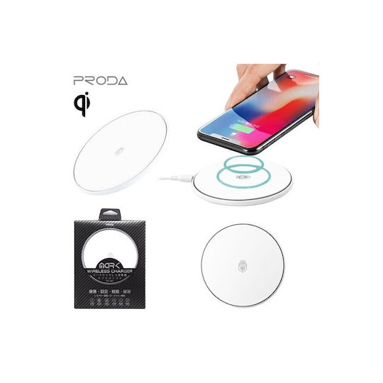 Awei Kabelloses Ladegerät (Qi Pad) 5W Weißs (W5)