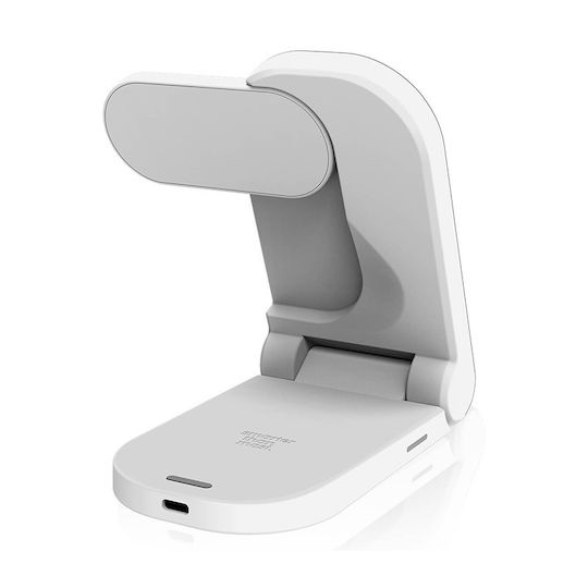 STM Încărcător Wireless (Qi Pad) și Cablu USB-C 15W Albς (Chargetree)