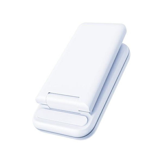 3MK Ασύρματος Φορτιστής (Qi Pad) 15W Λευκός (Hyper 3in1)