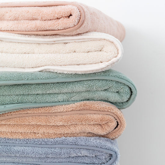 Bemini Blanket Cot Cotton Green Mint 100x140cm
