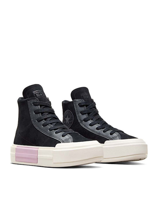 Chuck Taylor All Star Cruise Дамски Флатформи Маратонки Black / Phantom Violet / Egret