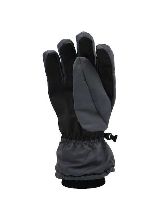 Brims and Trims Ανδρικά Γάντια Σκι & Snowboard Γκρι