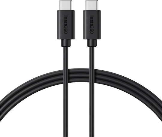 Insta360 Ace/Ace Pro Редовна USB 2.0 Кабел USB-C мъжки - USB-C мъжки Черен 0.5м (CINSBAJB)