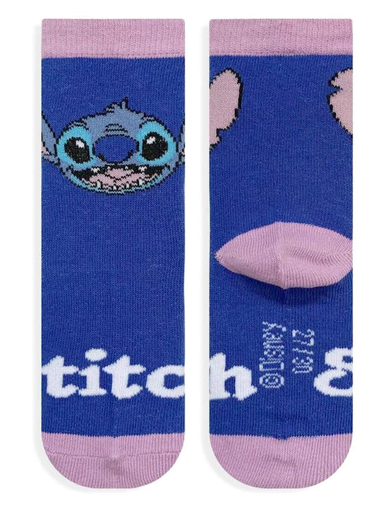 Disney Παιδικές Κάλτσες Lilo & Stitch Μπλε 3 Ζευγάρια Disney Παιδικές Κάλτσες Lilo & Stitch Μπλε 3 Ζευγάρια