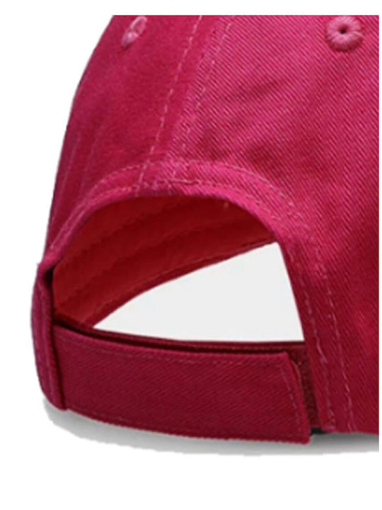 4F Kinderhut Jockey Stoff Rosa