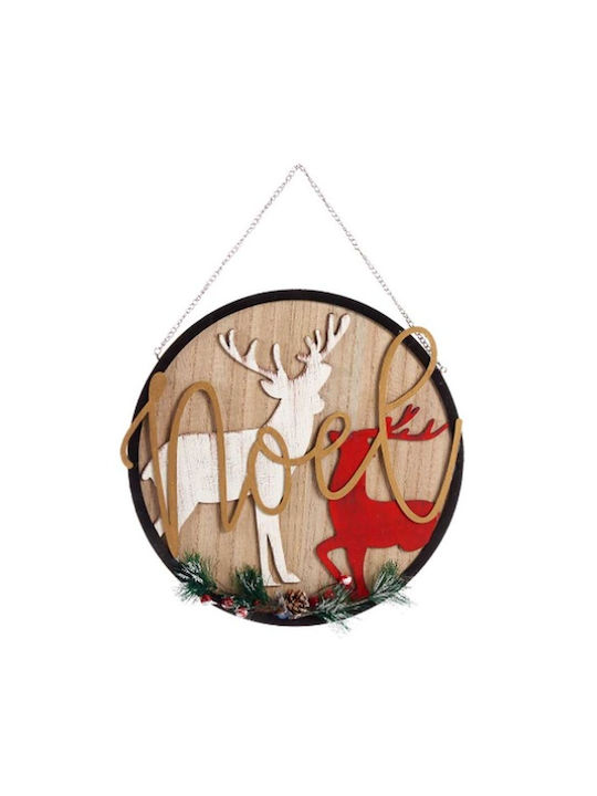 Hanging Ornament Label Wooden 1x29cm