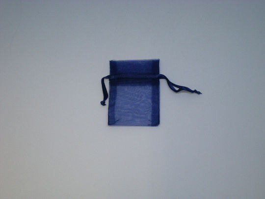 Fabric Pouch for Gift Light Blue 20pcs