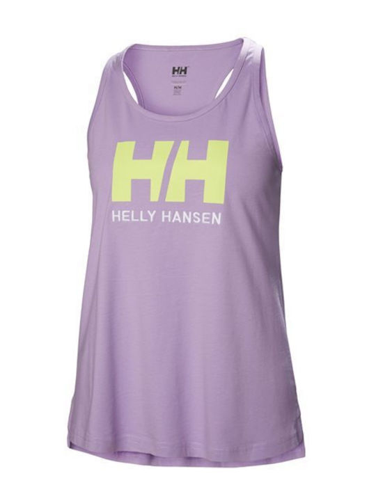 Helly Hansen Ανδρική Μπλούζα Αμάνικη Μωβ