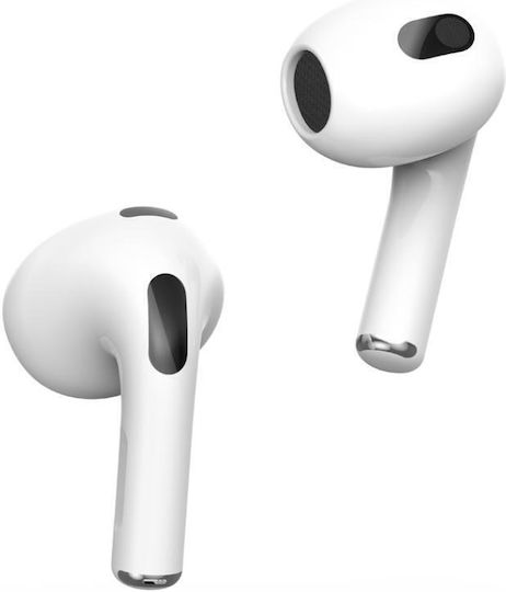 XO T4 In-ear Bluetooth Handsfree Earphones with Charging Case White