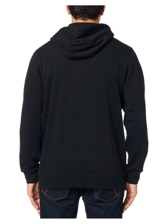 Fox Legacy Moth Men's Sweatshirt with Hood and Pockets Heather Graphite