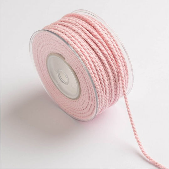 Kyriacou Șiret Pink 4mm x 50m