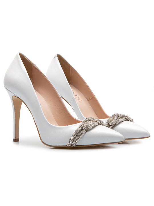 Labrini White Heels