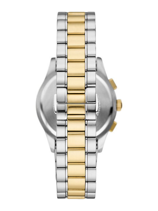 Emporio Armani Paolo Watch Battery with Metal Bracelet Emporio Armani Paolo Watch Battery with Metal Bracelet