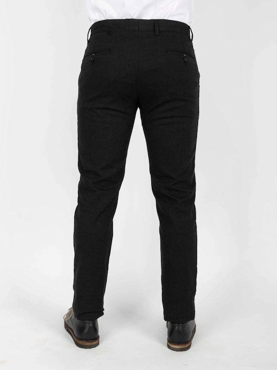 Pantaloni Chino cu Croială Slim Grey/Beige