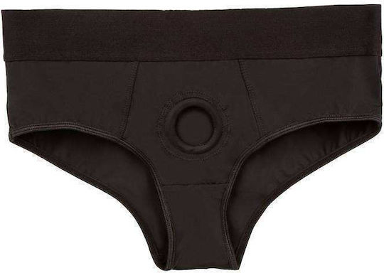 Calexotics Her Royal Harness Backless Brief Unterwäsche in Schwarz Farbe