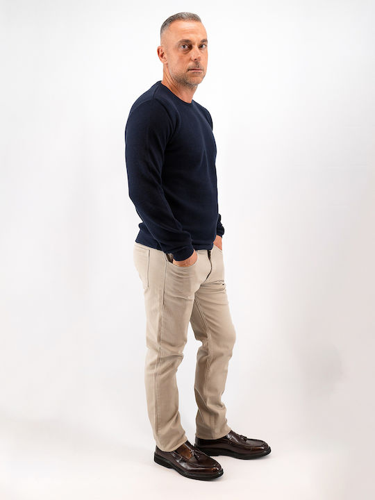 Men's Trousers Regular Fit Beige