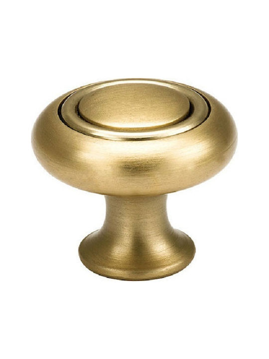 CasaDino No26 Buton Mobilier din Metal Silver-Gold 1buc