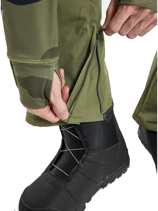 Burton Covert 2.0 2l 23832100301 Ανδρικό Παντελόνι Σκι & Snowboard Πράσινο