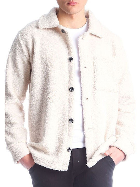 Paco & Co Men's Winter Jacket Off White