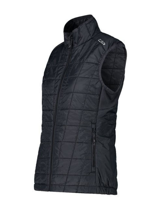 Sleeveless Winter Jacket Gray
