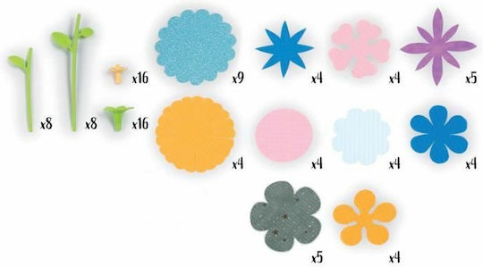 Smoby Παιδική Χειροτεχνία Decorative Flowers