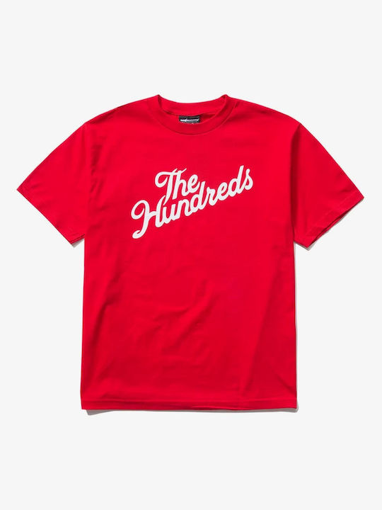 The Hundreds Hundreds Slant Men's Short Sleeve T-shirt Red