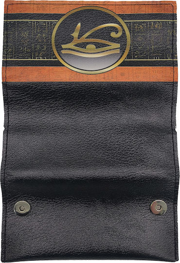 Gift-Me Leather Tobacco Pouch With Magnetic Clasp Black