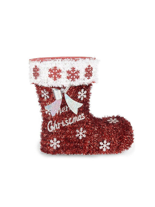 Krist+ Christmas Decorative White Socks L27xW26xH14cm 8pcs