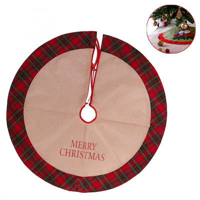 BigBuy Christmas Tree Apron Red