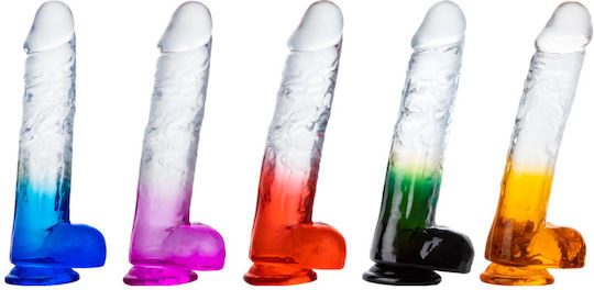 DMM MAA Realistisches Dildo Mit Saugnapf Rot 19cm