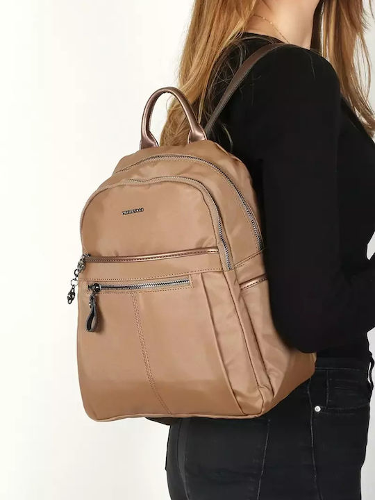 Megapolo Women's Bag Backpack Beige