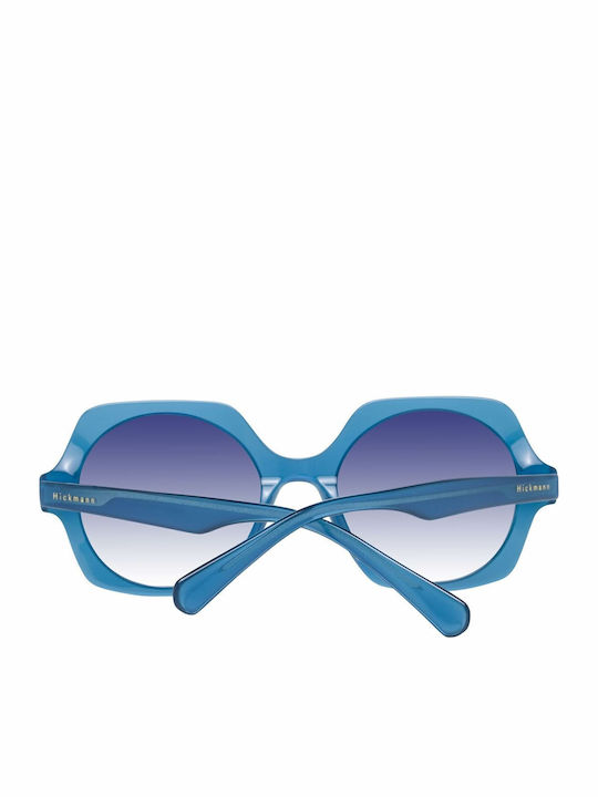 Ana Hickmann Women's Sunglasses with Blue Plastic Frame and Blue Lens HI9143 T02