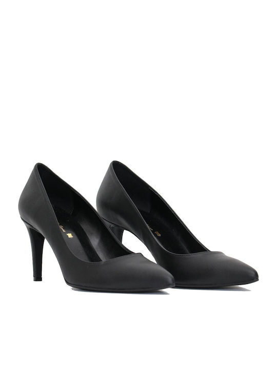 Irene Black Medium Heels