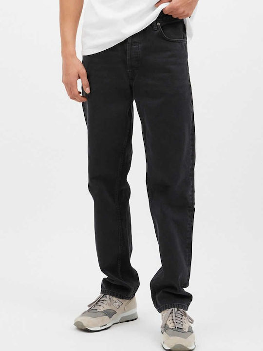 Dr Denim Men's Jeans Pants in Straight Line Black