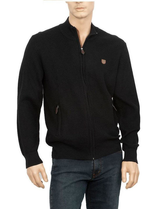 Visconti Cardigan Tricotat Black