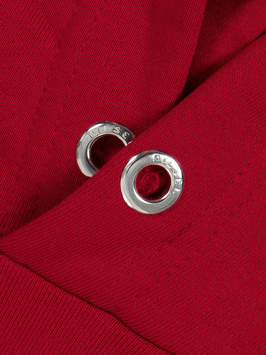 Kids Sweatshirt with Hood Red J01507 KYAVF 600