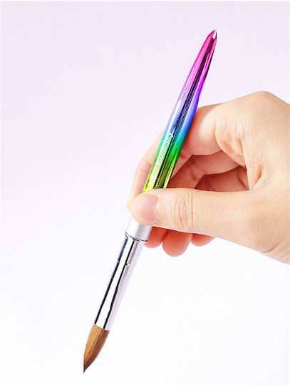 Kolinsky Nail Brush Acrylic with Natural Hair