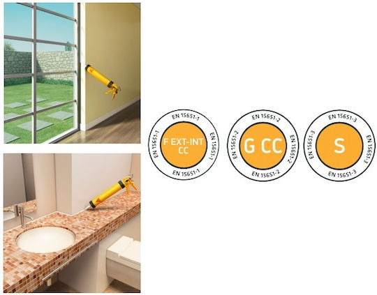 Sika Sikasil C Sealant Silicone Transparent 300ml