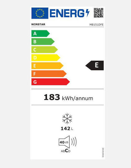 Winstar Καταψύκτης Μπαούλο 142lt