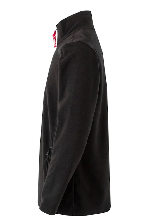 Velilla Ανδρικό Πουκάμισο Εργασίας Μαύρο Fleece
