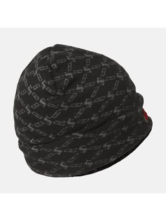 Sprayground Godfather Beanie Unisex Beanie Knitted in Black color