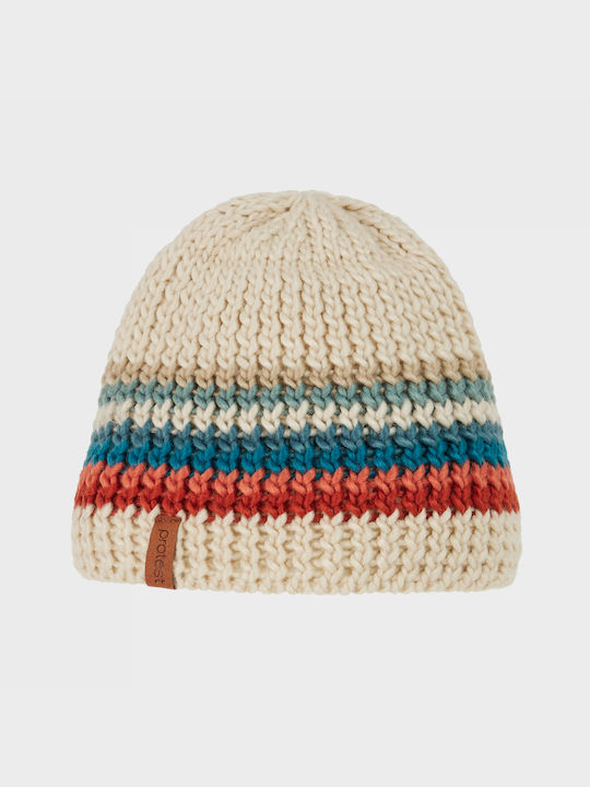 Protest Beanie Feminin Fleece - Polar Căciulă Tricotat în culoarea Ecru