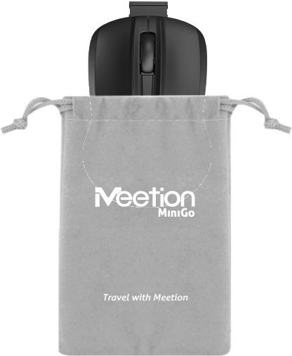Meetion Mt-minigo Безжичен Мини Мишка Черен
