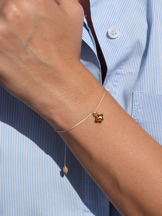 LifeLikes Armband mit Design Kreuz aus Kabel