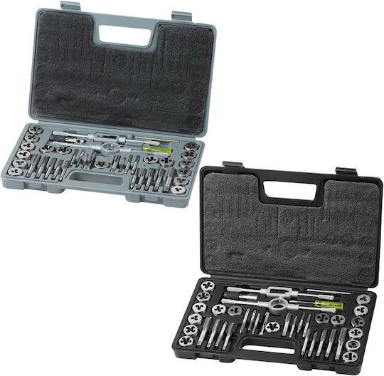 Vevor SZHMJZSZBYG80PY09V0 Tap & Die Sets with Tap Wrench Steel 10x1.5mm 80pcs