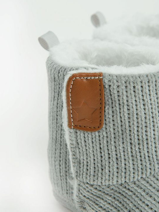 Cool Club Baby Booties Gray