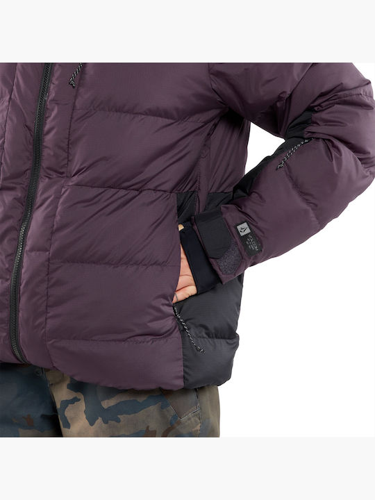 Volcom Insulated H0452415-BRY Γυναικείο Μπουφάν για Σκι & Snowboard Μωβ