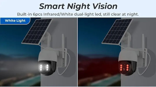 310821 IP Surveillance Camera Wi-Fi Full HD 1080p Waterproof Battery Powered with Two-Way Communication and Lens 3.6mm