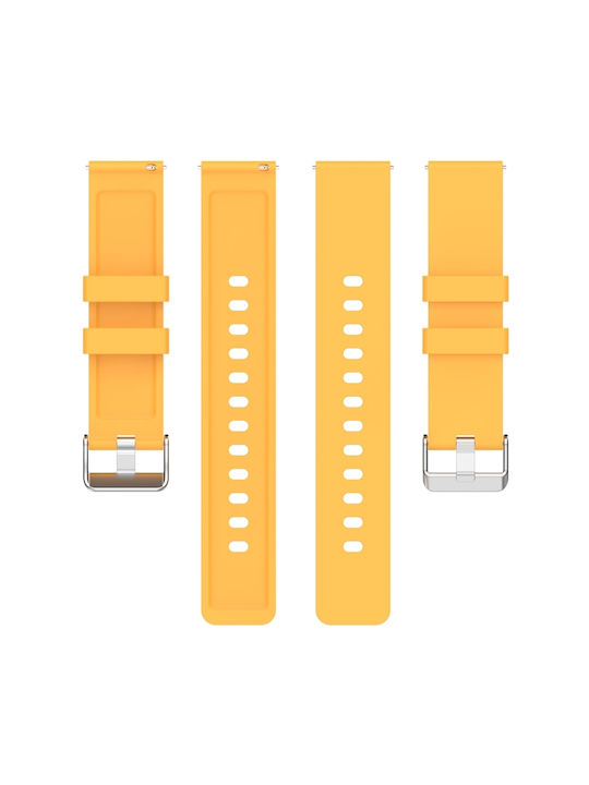 Style Strap Silicone Yellow (Amazfit Bip 3 / Bip 3 Pro)